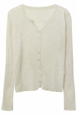 Y2K Summer Cardigan - Retro 90s Grunge, Pastel Goth, Y2K Party & Club Outfits