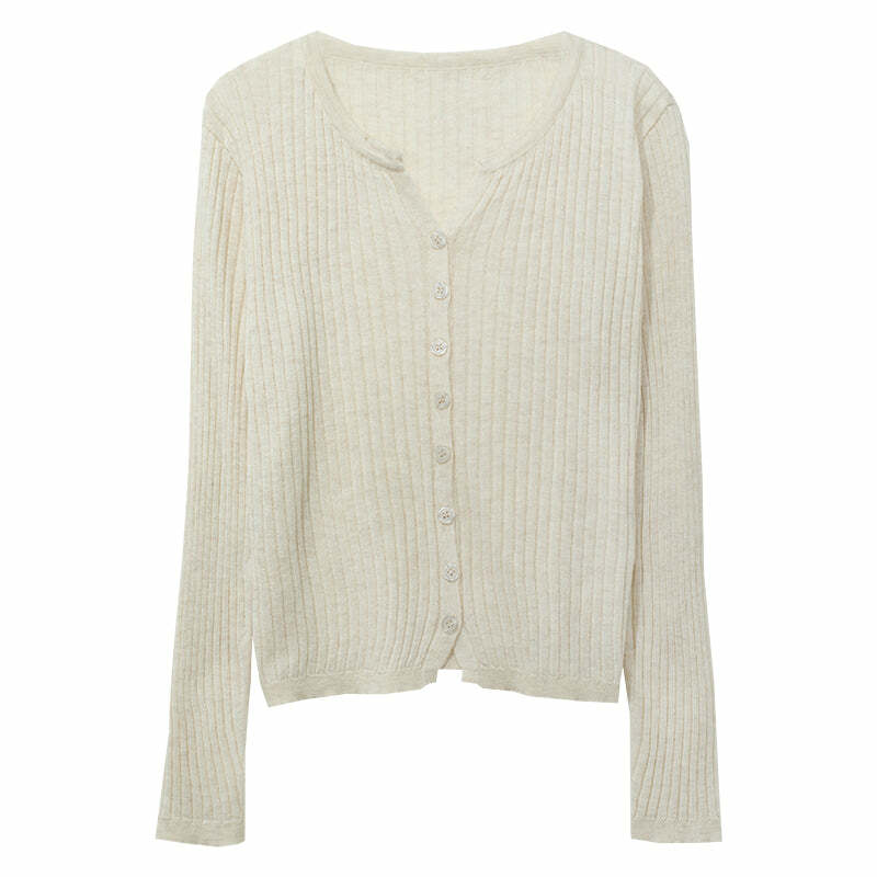 Y2K Summer Cardigan - Retro 90s Grunge, Pastel Goth, Y2K Party & Club Outfits