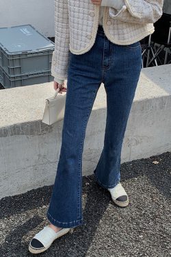 Y2K Summer Flared Jeans - 90s Grunge, Retro Style, Y2K Club & Party Outfits, Baby Tees,