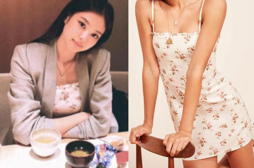 Y2K Summer Floral Dress - Blackpink Jennie-Inspired, 90s Grunge, Retro Y2K Fashion