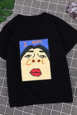 Y2K Summer Grunge Baby Tee - Retro 90s Fashion, Y2K Club Outfit, Pastel Goth, Hip Hop Style