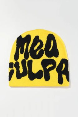 Y2K Summer Grunge Beanie - Retro 90s Fashion, Pastel Goth, Y2K Club & Party Outfits