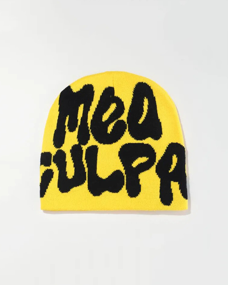 Y2K Summer Grunge Beanie - Retro 90s Fashion, Pastel Goth, Y2K Club & Party Outfits