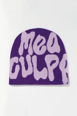 Y2K Summer Grunge Beanie - Retro 90s Fashion, Pastel Goth, Y2K Club & Party Outfits