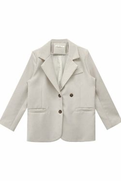 Y2K Summer Grunge Blazer Jacket - 90s Retro Fashion, Y2K Party & Club Outfits