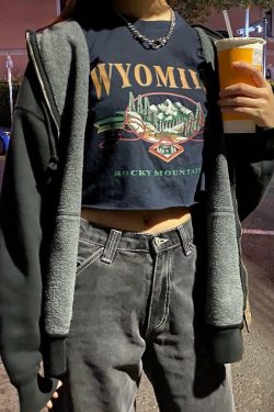 Y2K Summer Grunge Outfit - Retro 90s Fashion, Baby Tees, Y2K Skirt, Goth & Popstar Styles