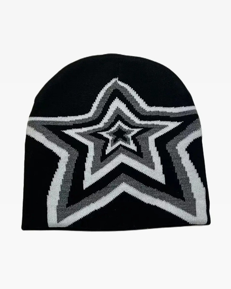 Y2K Summer Grunge Outfits: Star Beanie, 90s Fashion, Retro Style, Y2K Popstar, Pastel Goth