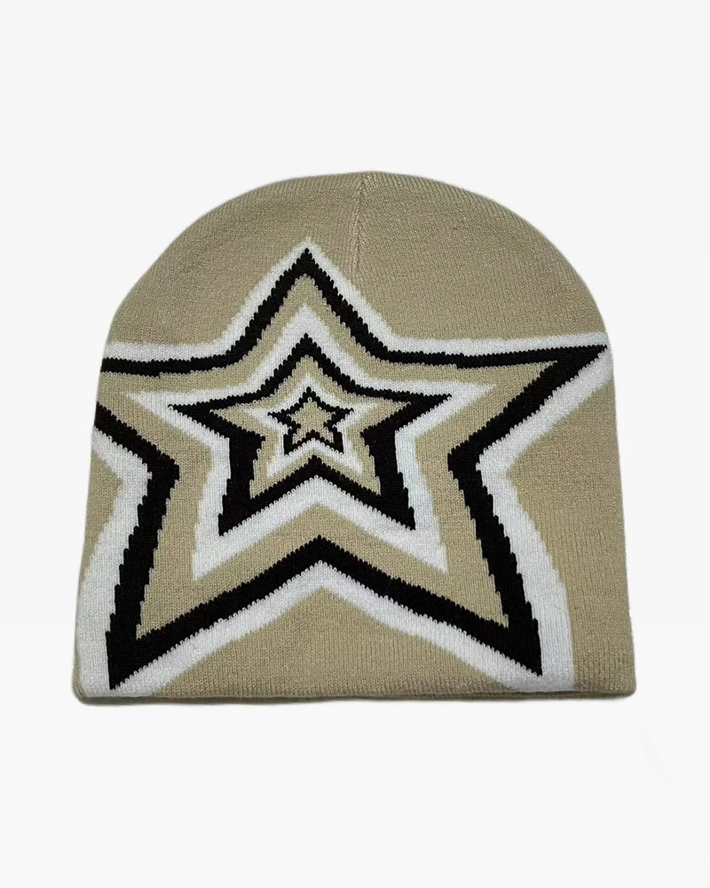 Y2K Summer Grunge Outfits: Star Beanie, 90s Fashion, Retro Style, Y2K Popstar, Pastel Goth