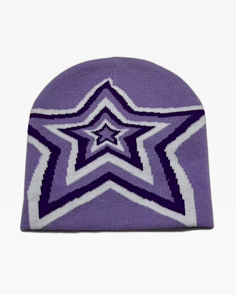 Y2K Summer Grunge Outfits: Star Beanie, 90s Fashion, Retro Style, Y2K Popstar, Pastel Goth