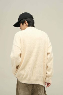 Y2K Summer Grunge Sweater - Retro 90s Fashion, Pastel Goth, Y2K Club & Party Outfits