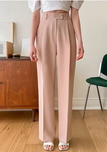 Y2K Summer Grunge Wide Slacks - Retro 90s Fashion, Y2K Outfits, Pastel Goth, Y2K Club