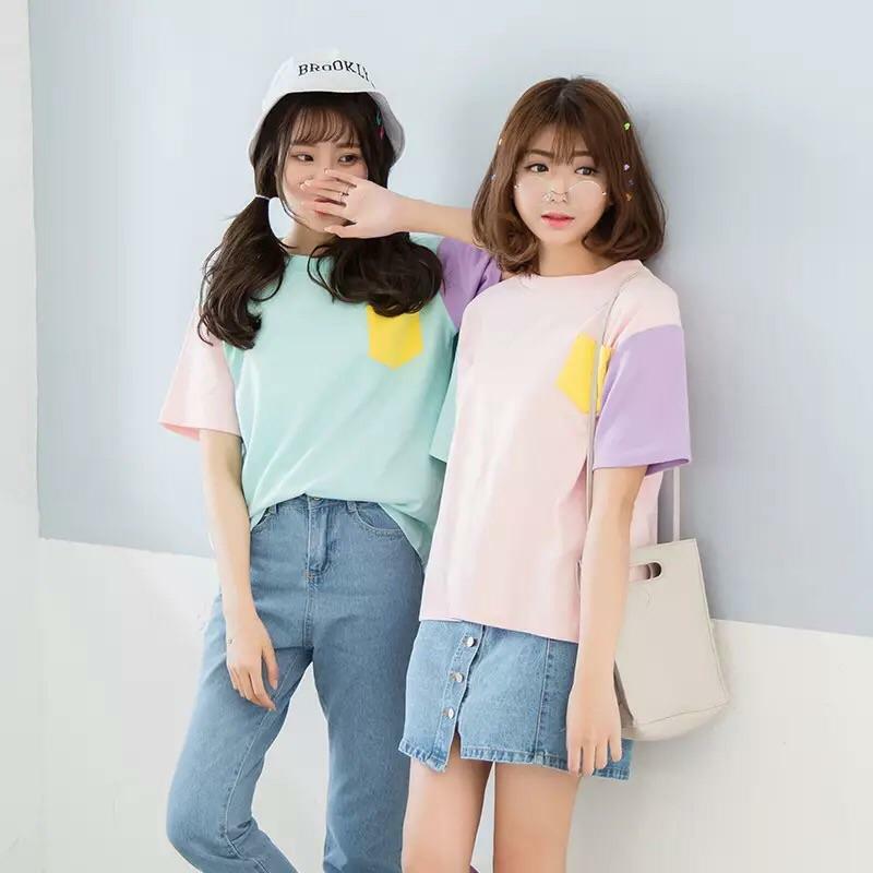 Y2K Summer Pastel Tops - 90s Grunge, Retro, Gothic, Baby Tees, Club & Party Outfits