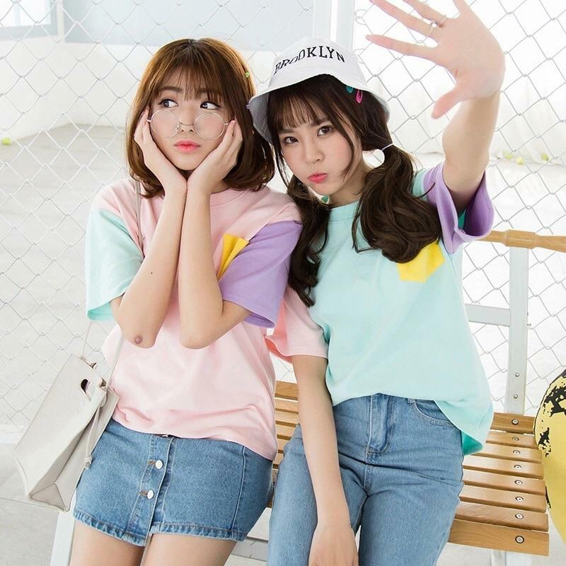 Y2K Summer Pastel Tops - 90s Grunge, Retro, Gothic, Baby Tees, Club & Party Outfits