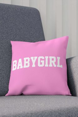 Y2K Summer Pink Pillow Cushion - Retro 90s Grunge, Pastel Goth, Y2K Popstar, Baby Tee Style