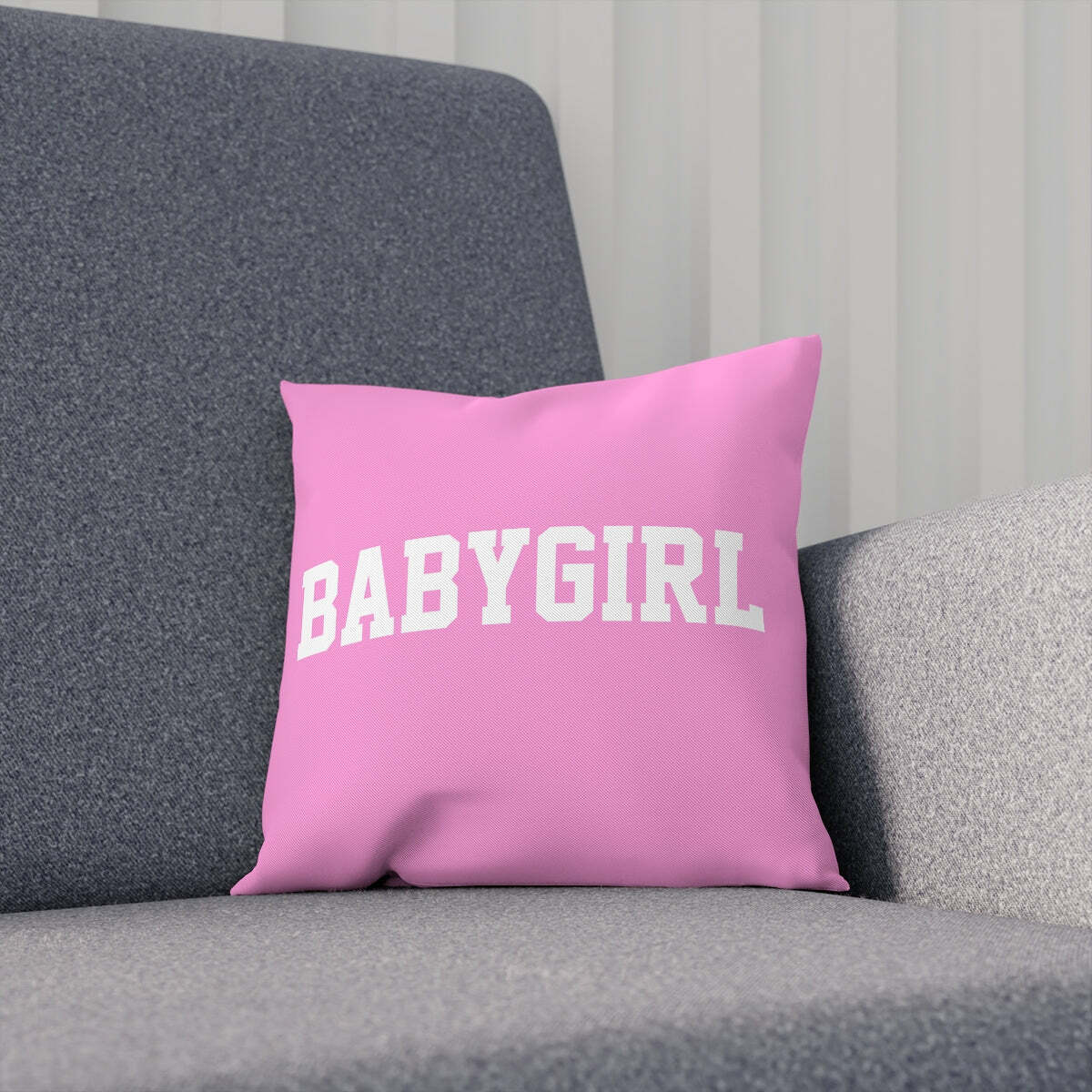 Y2K Summer Pink Pillow Cushion - Retro 90s Grunge, Pastel Goth, Y2K Popstar, Baby Tee Style
