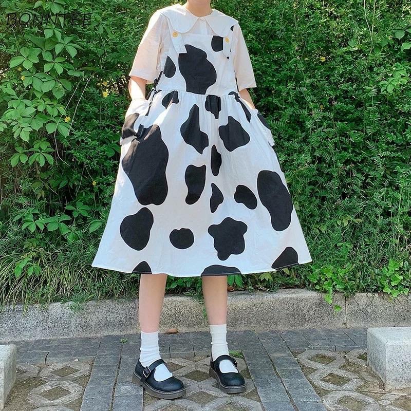 Y2K Summer Preppy Dress - 90s Grunge, Retro Style, Y2K Party & Club Outfits for Women