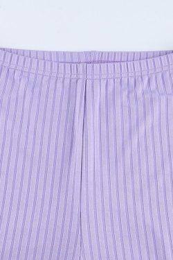 Y2K Summer Purple Flare Pants - 90s Grunge, Retro, Pastel Goth, Y2K Club & Party Outfits