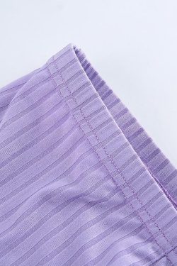 Y2K Summer Purple Flare Pants - 90s Grunge, Retro, Pastel Goth, Y2K Club & Party Outfits