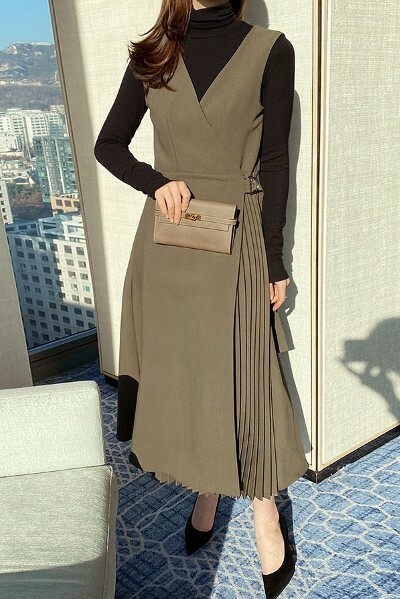 Y2K Summer Radio Wrap Dress - 90s Grunge, Retro Style, Y2K Party & Club Outfits