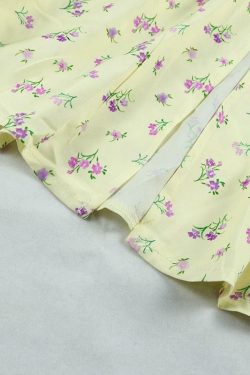 Y2K Summer Rose Dress - 90s Grunge, Retro, Pastel Goth, Y2K Party & Club Outfits for Women