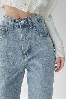 Y2K Summer Slit Mopping Pants - 90s Grunge, Retro, Pastel Goth, Y2K Club & Party Outfits