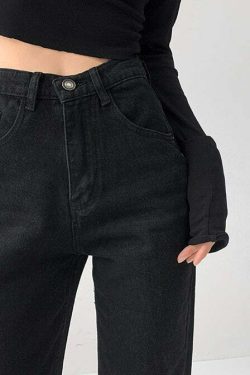 Y2K Summer Slit Mopping Pants - 90s Grunge, Retro, Pastel Goth, Y2K Club & Party Outfits