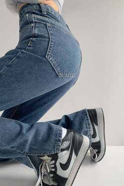 Y2K Summer Slit Mopping Pants - 90s Grunge, Retro, Pastel Goth, Y2K Club & Party Outfits