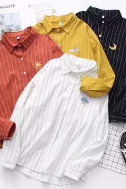 Y2K Summer Striped Shirts - 90s Grunge, Retro, Pastel Goth, Baby Tees, and Club Outfits