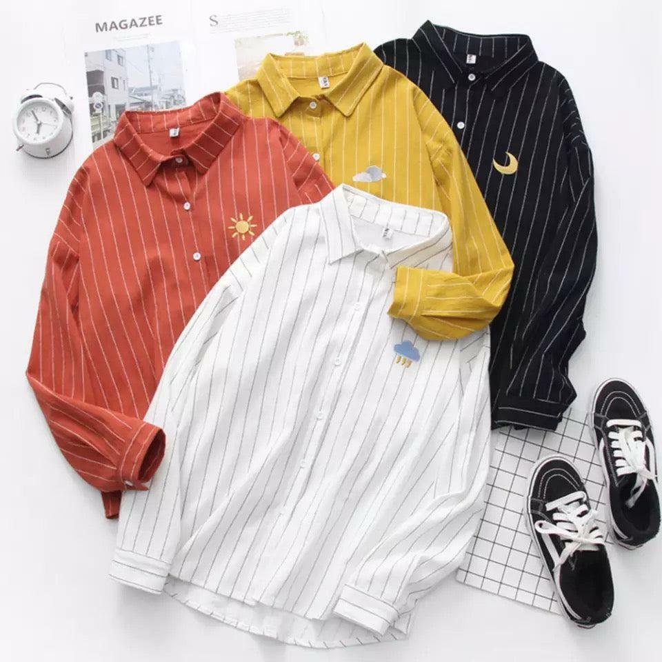 Y2K Summer Striped Shirts - 90s Grunge, Retro, Pastel Goth, Baby Tees, and Club Outfits