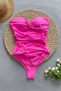 Y2K Summer Swimsuit - Retro 90s Grunge, Pastel Goth, and Popstar Vibes for Women