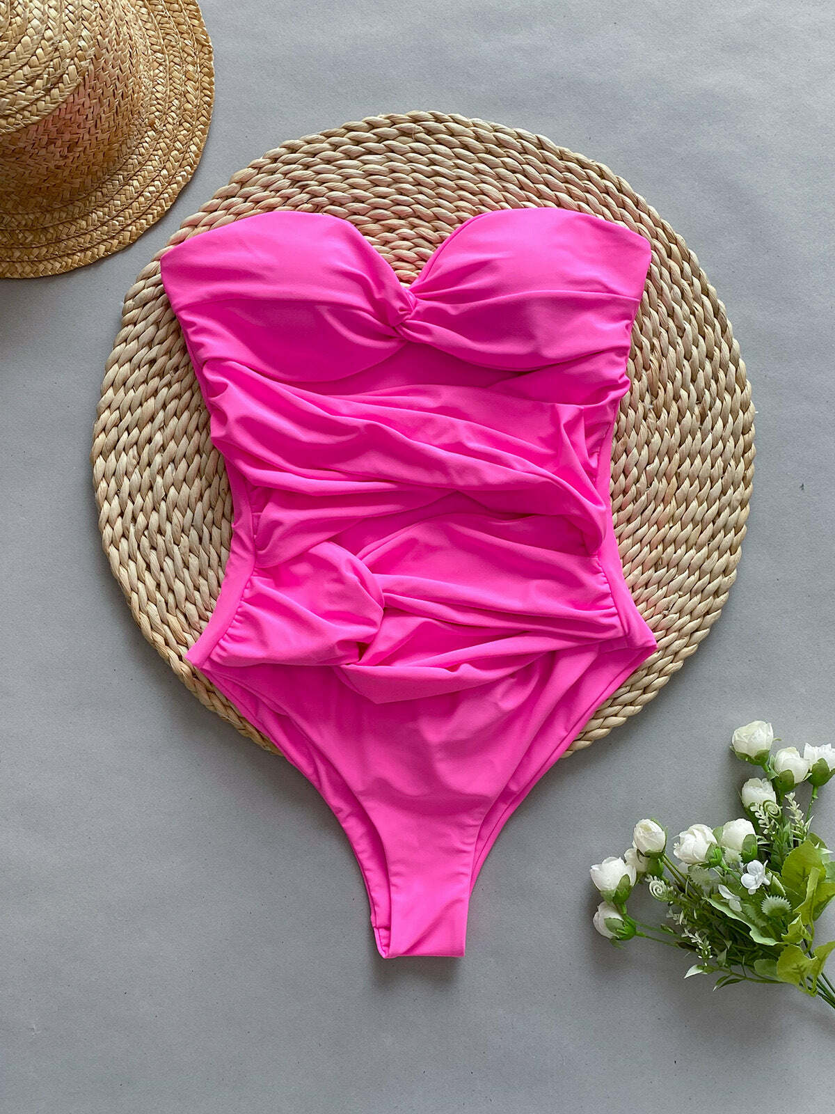 Y2K Summer Swimsuit - Retro 90s Grunge, Pastel Goth, and Popstar Vibes for Women