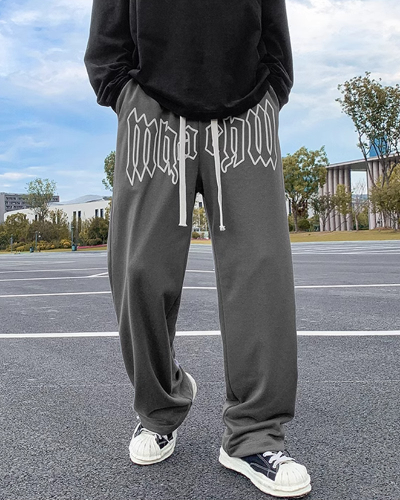 Y2K Sweatpants - Retro 90s Grunge, Summer Y2K Outfits, Pastel Goth, Y2K Club & Party