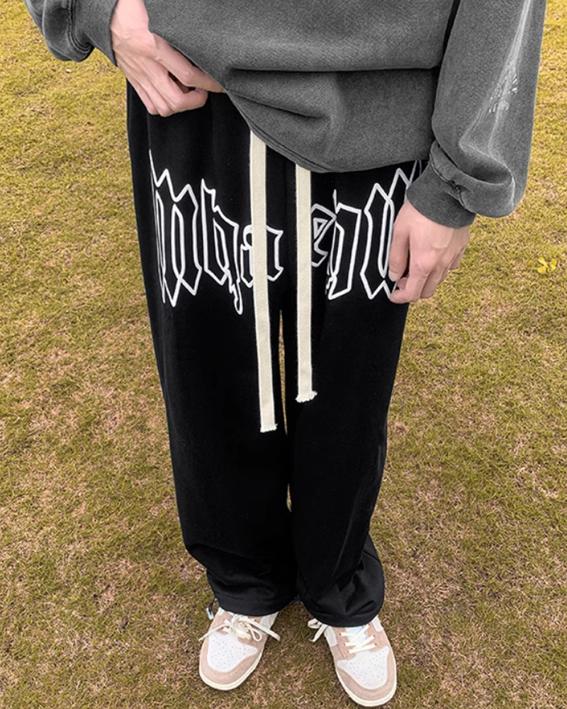 Y2K Sweatpants - Retro 90s Grunge, Summer Y2K Outfits, Pastel Goth, Y2K Club & Party