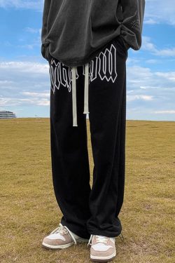 Y2K Sweatpants - Retro 90s Grunge, Summer Y2K Outfits, Pastel Goth, Y2K Club & Party