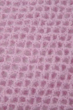 Y2K Sweet Pink Knit Crochet Top - Retro 90s Grunge, Summer Outfits, Baby Tees, Y2K Fashion