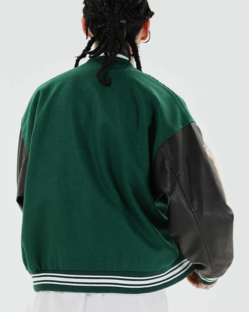 Y2K Varsity Jacket - Retro 90s Grunge, Summer Y2K Outfits, Popstar & Club Fashion