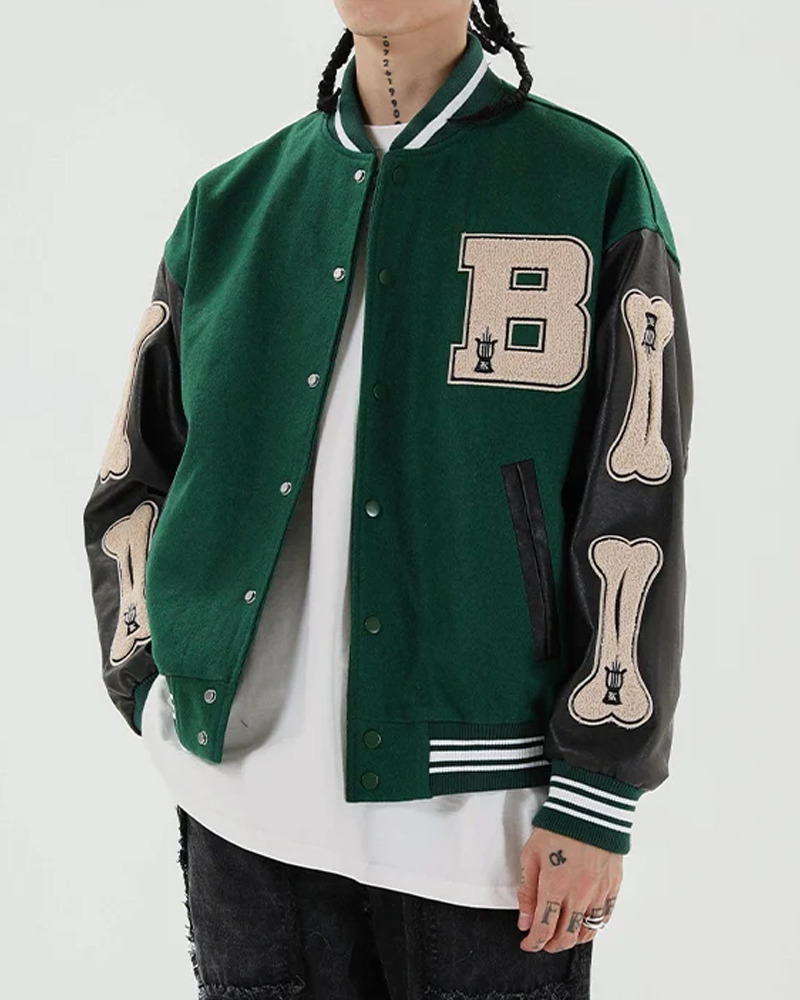 Y2K Varsity Jacket - Retro 90s Grunge, Summer Y2K Outfits, Popstar & Club Fashion