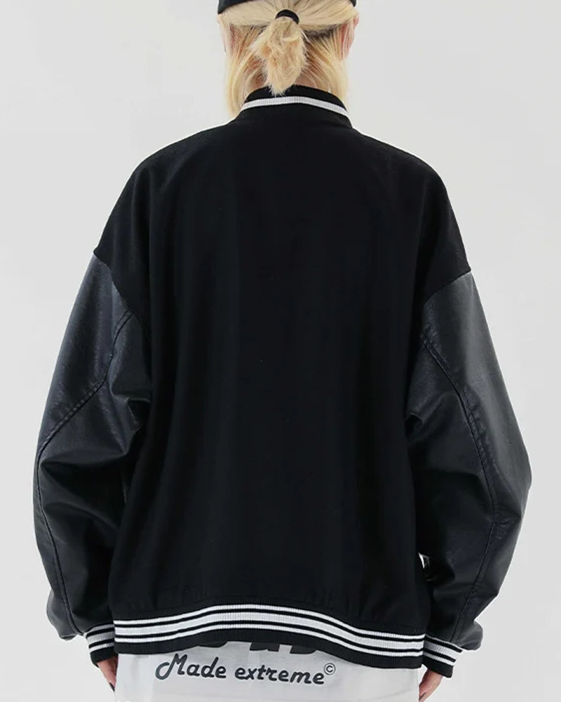 Y2K Varsity Jacket - Retro 90s Grunge, Summer Y2K Outfits, Popstar & Club Fashion