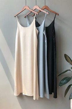 Y2K White Sleeveless Midi Dress - Retro 90s Summer Outfit, Grunge, Pastel Goth, Party Ready