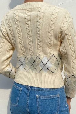 Y2K White Vintage Crop Top - 90s Grunge, Retro Summer Outfit, Y2K Party & Club Fashion
