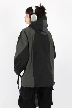 Y2K Windbreaker - Retro 90s Grunge Summer Outfit, Y2K Fashion, Pastel Goth, Y2K Club & Party