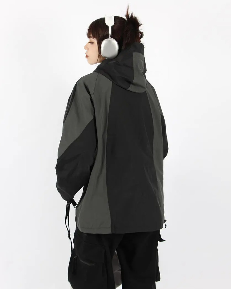 Y2K Windbreaker - Retro 90s Grunge Summer Outfit, Y2K Fashion, Pastel Goth, Y2K Club & Party