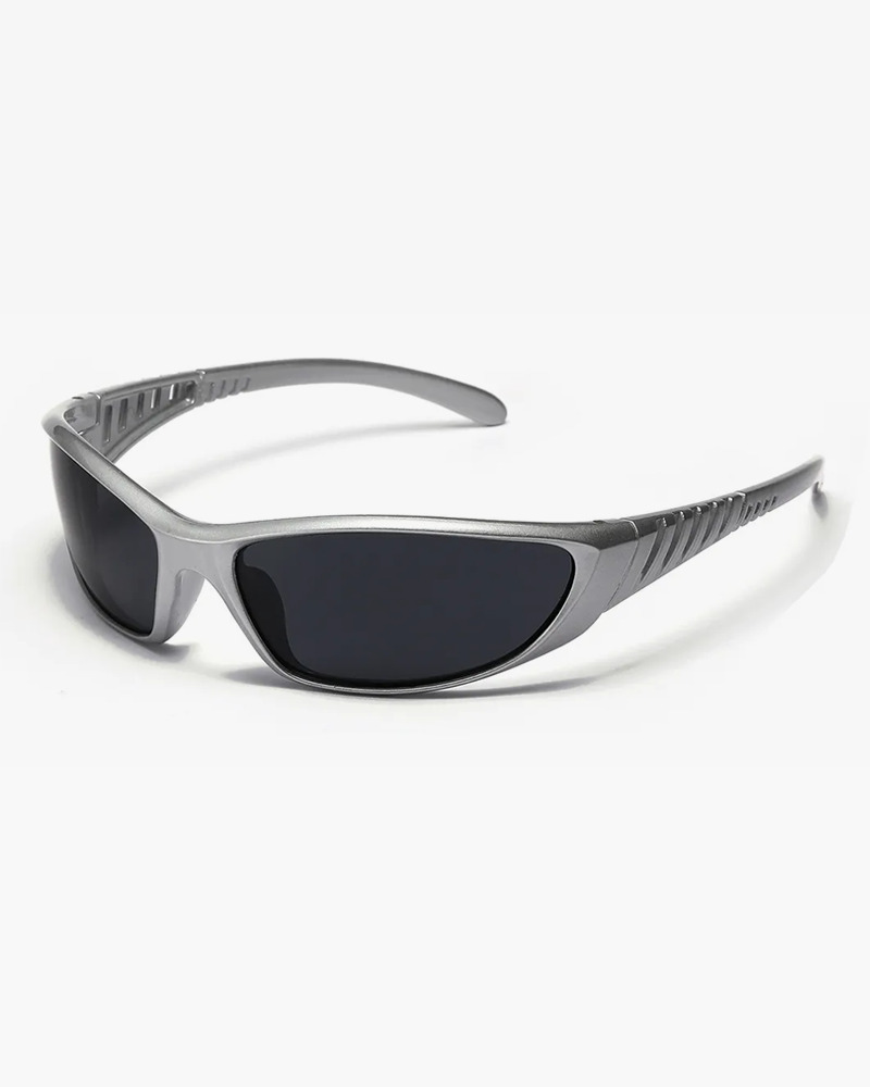 Y2K Wrap Around Sunglasses - Retro 90s Fashion, Grunge, and Hip Hop Style for Y2K Outfits