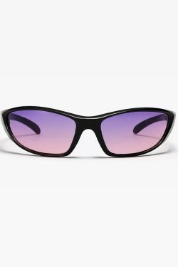 Y2K Wrap Around Sunglasses - Retro 90s Fashion, Grunge, and Hip Hop Style for Y2K Outfits
