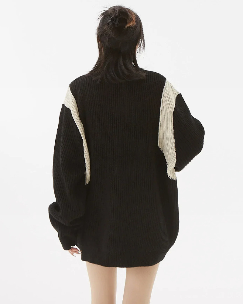 Y2K Zip Through Knit - Retro 90s Grunge Summer Outfit, Y2K Club & Party Fashion, Baby Tees & Skirts