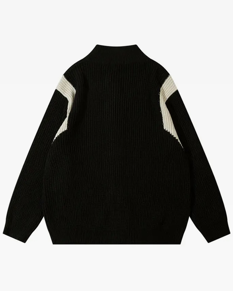 Y2K Zip Through Knit - Retro 90s Grunge Summer Outfit, Y2K Club & Party Fashion, Baby Tees & Skirts