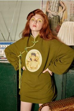 Yellow Japanese Hoodie - Y2K Summer Grunge, 90s Retro Style, Pastel Goth, Y2K Club Outfit