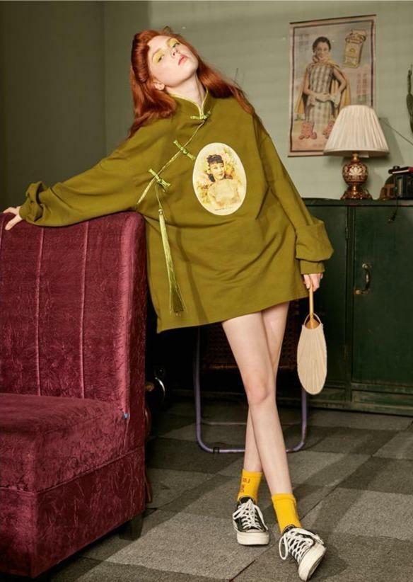 Yellow Japanese Hoodie - Y2K Summer Grunge, 90s Retro Style, Pastel Goth, Y2K Club Outfit