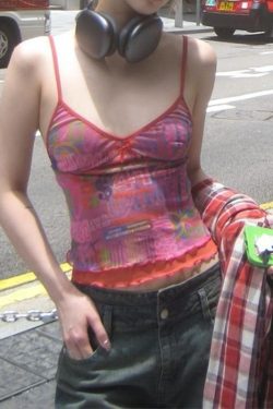 Yeva Mesh Crop Top - Y2K Summer Grunge, 90s Retro, Pastel Goth, Y2K Party & Club Outfits