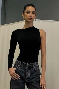 Zaira Backless Bodysuit Top - Y2K Summer, 90s Grunge, Retro Style, Y2K Party & Club Out